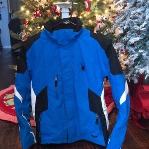 Warm boys Spyder ski jacket
